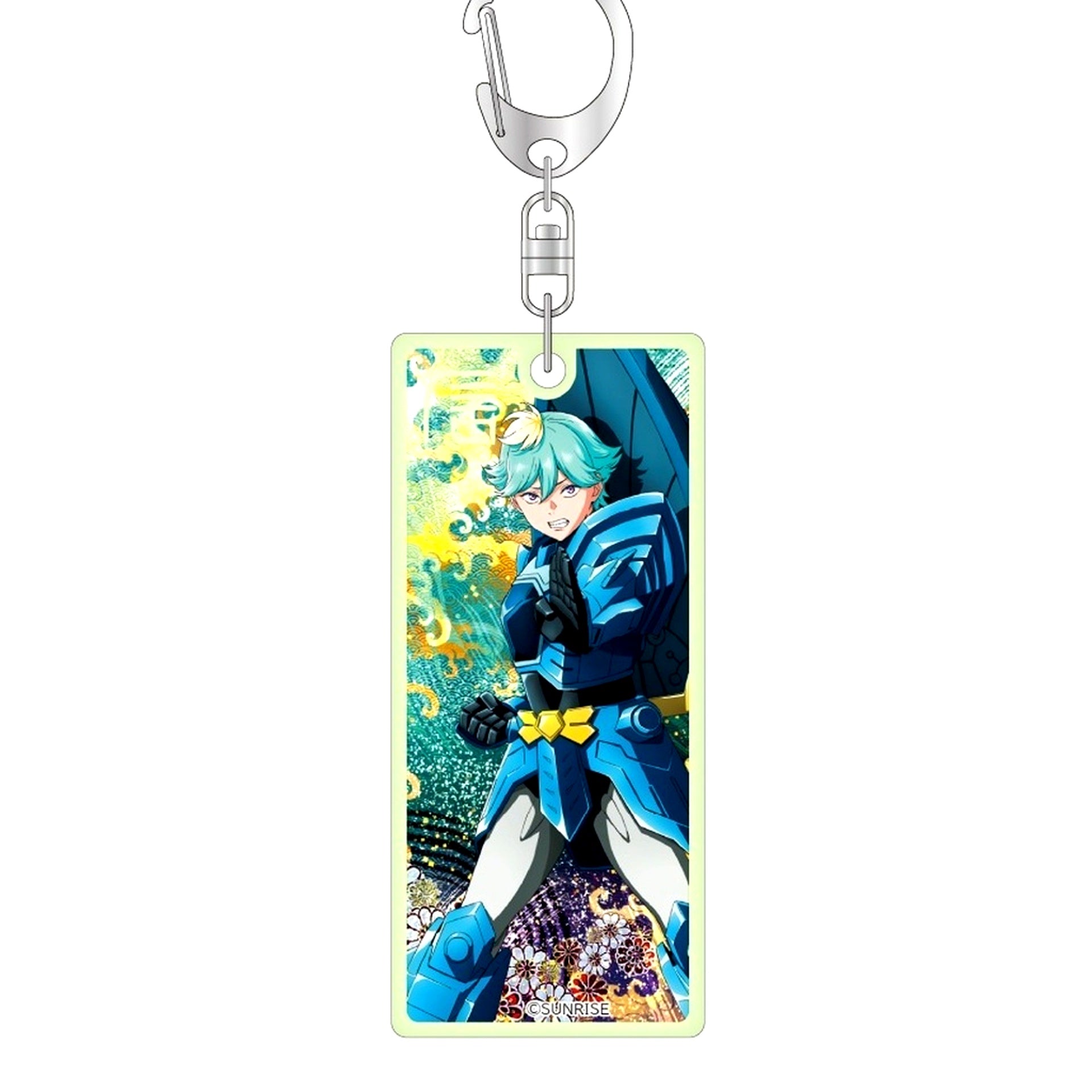 Musashi Hojo Luminous Acrylic Keychain Gaishinden Samurai Troopers [USED]