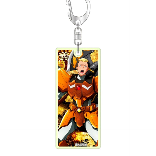 Yamato Hojo Luminous Acrylic Keychain Gaishinden Samurai Troopers [USED]
