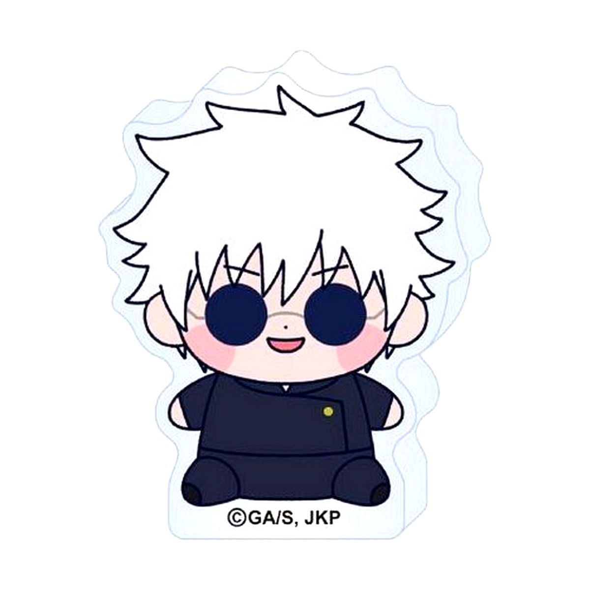 Satoru Gojo Jujutsu Kaisen Hidden Inventory/Premature Death 5th Anniversary Mocchibi Acrylic Block Anime Jujutsu Kaisen [USED]