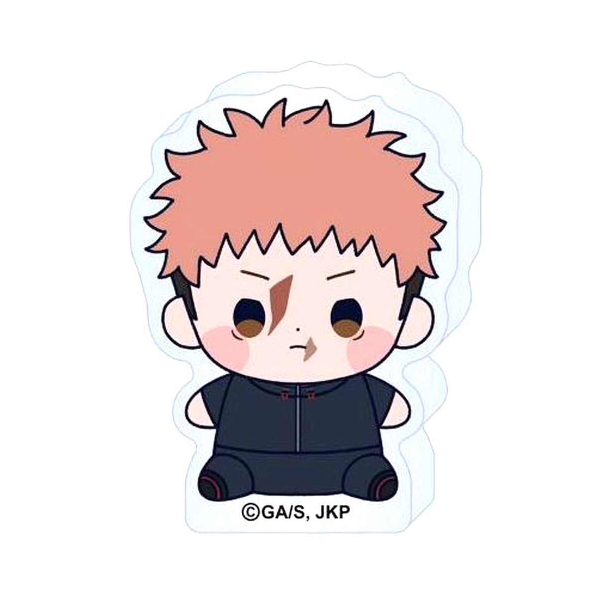 Yuji Itadori Jujutsu Kaisen Mocchibi Acrylic Block Culling Game [USED]