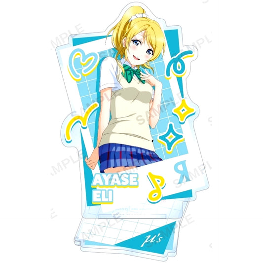 Eli Ayase Mu's School Uniform & Swimsuit Ver. Acrylic Stand Love Live! School Idol Festival [USED]