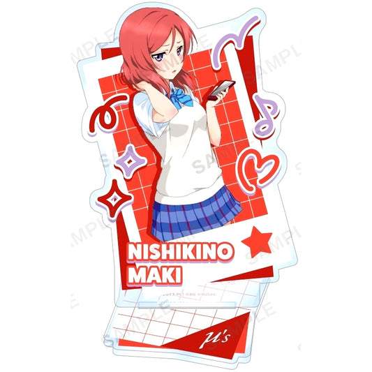 Maki Nishikino Mu's Uniform Swimsuit Ver. Acrylic Stand Love Live! School Idol Festival [USED]