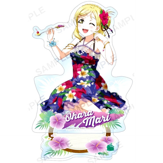 Mari Ohara Aqours Everlasting Summer Ver. Acrylic Stand Love Live! School Idol Festival [USED]