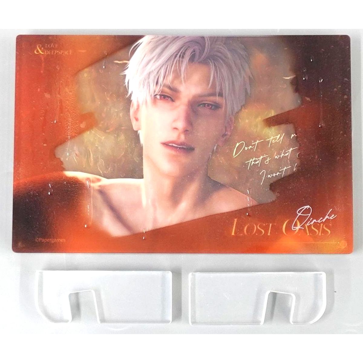 Shin Love and Deepspace Ban Touming Qinzhan Series Acrylic Block [USED]
