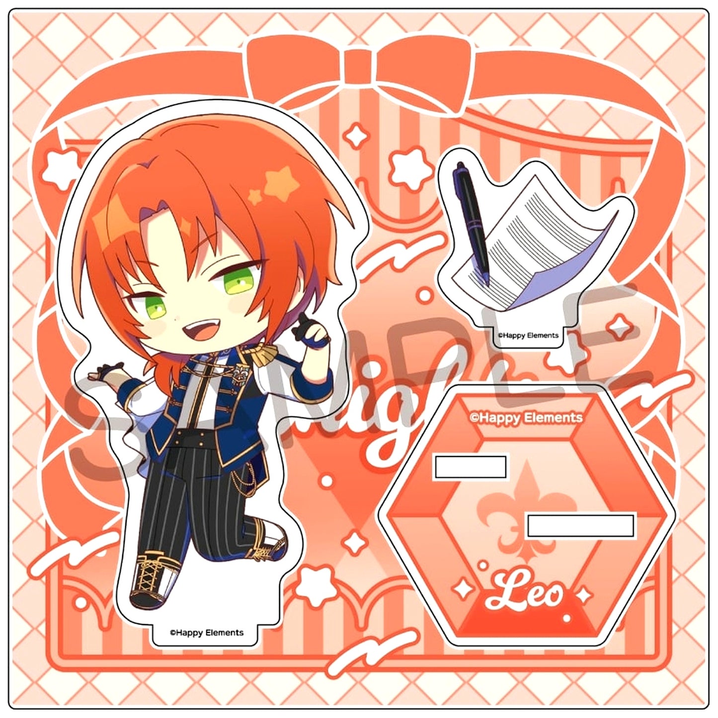 Leo Tsukinaga Charatoria Acrylic Stand Ensemble Stars [USED]