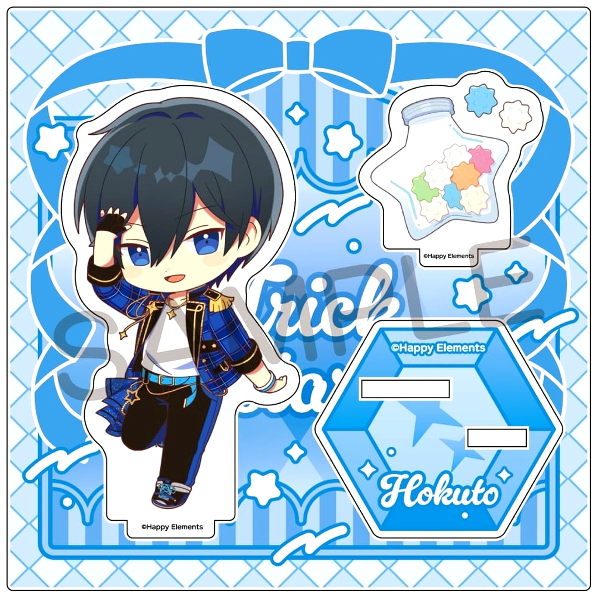 Hokuto Hidaka Charatoria Acrylic Stand Ensemble Stars [USED]
