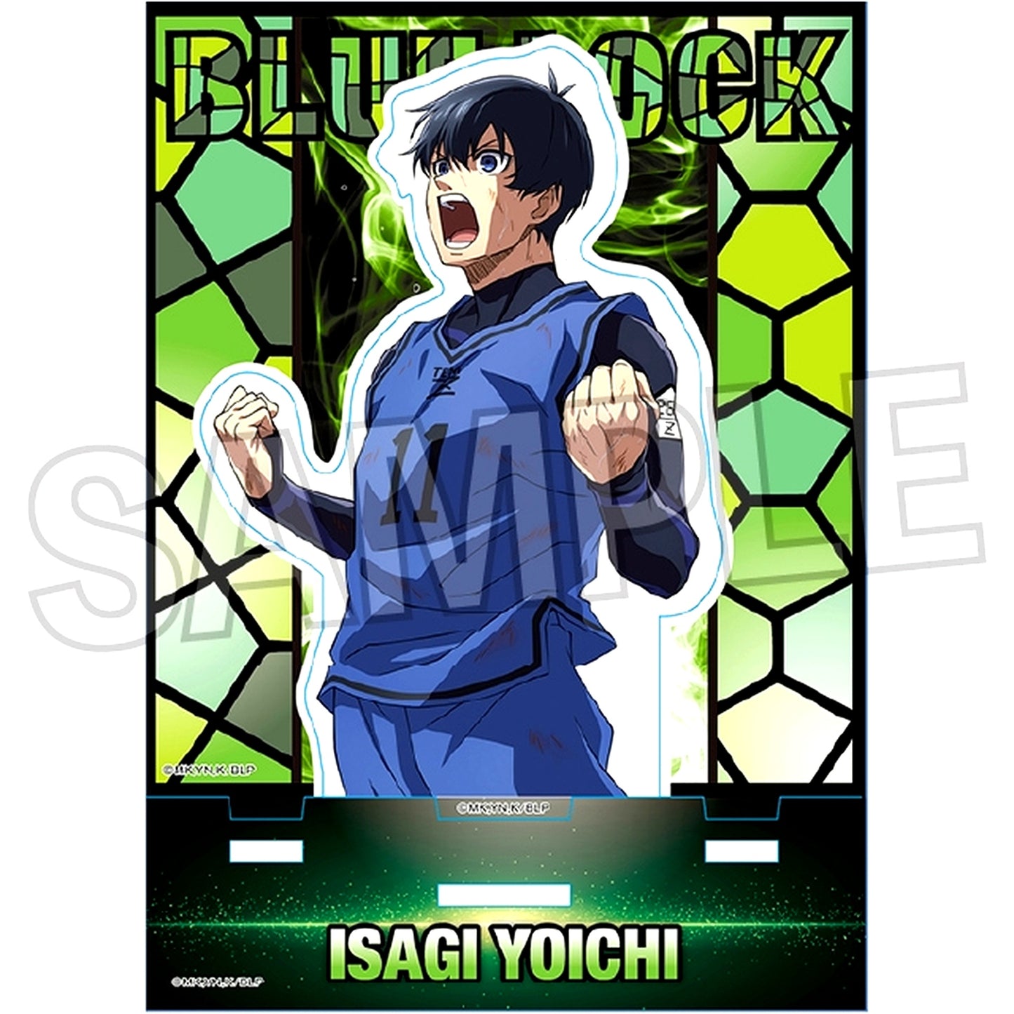 Yoichi Isagi Blue Lock Roar!! Acrylic Art Plate [USED]