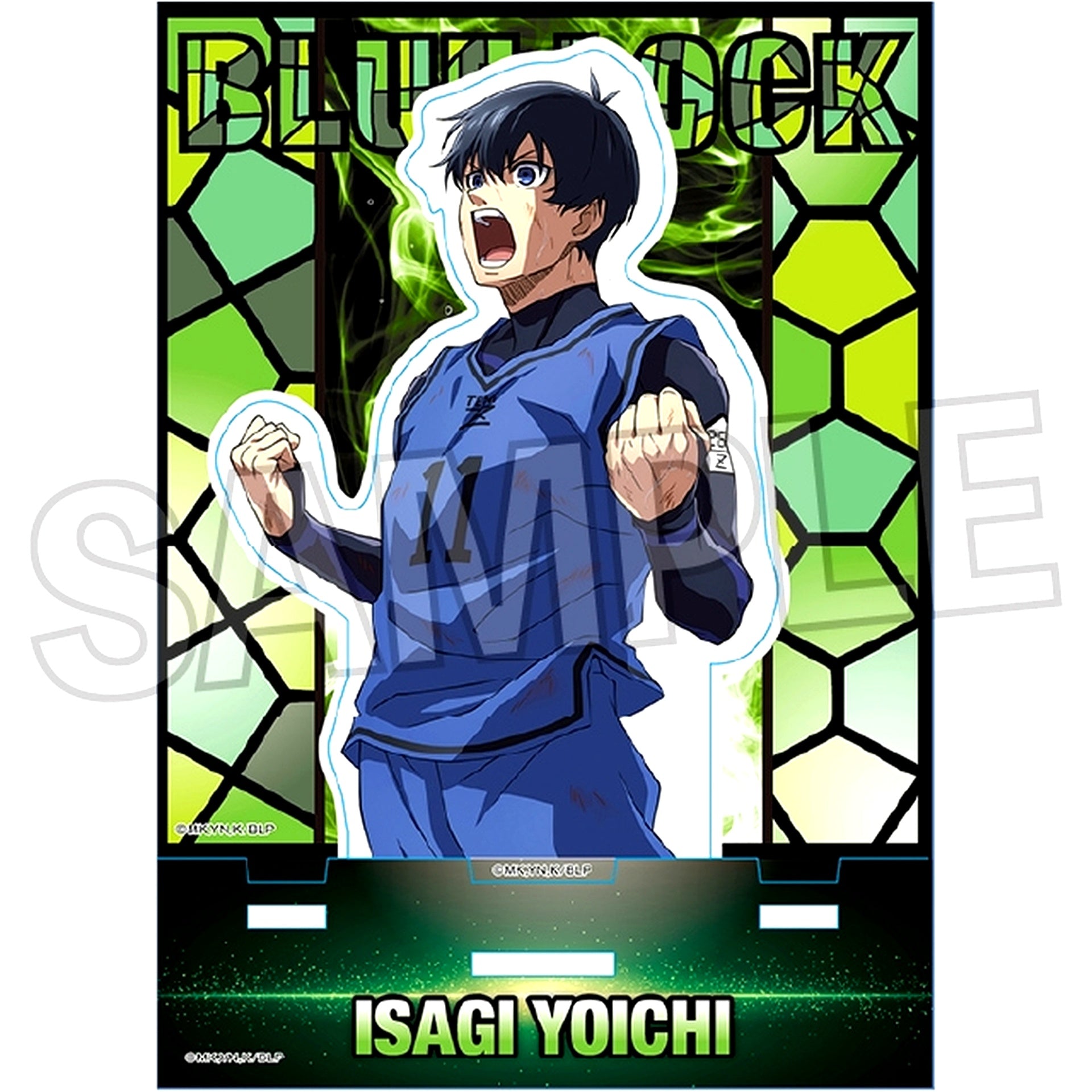 Yoichi Isagi Blue Lock Roar!! Acrylic Art Plate [USED]