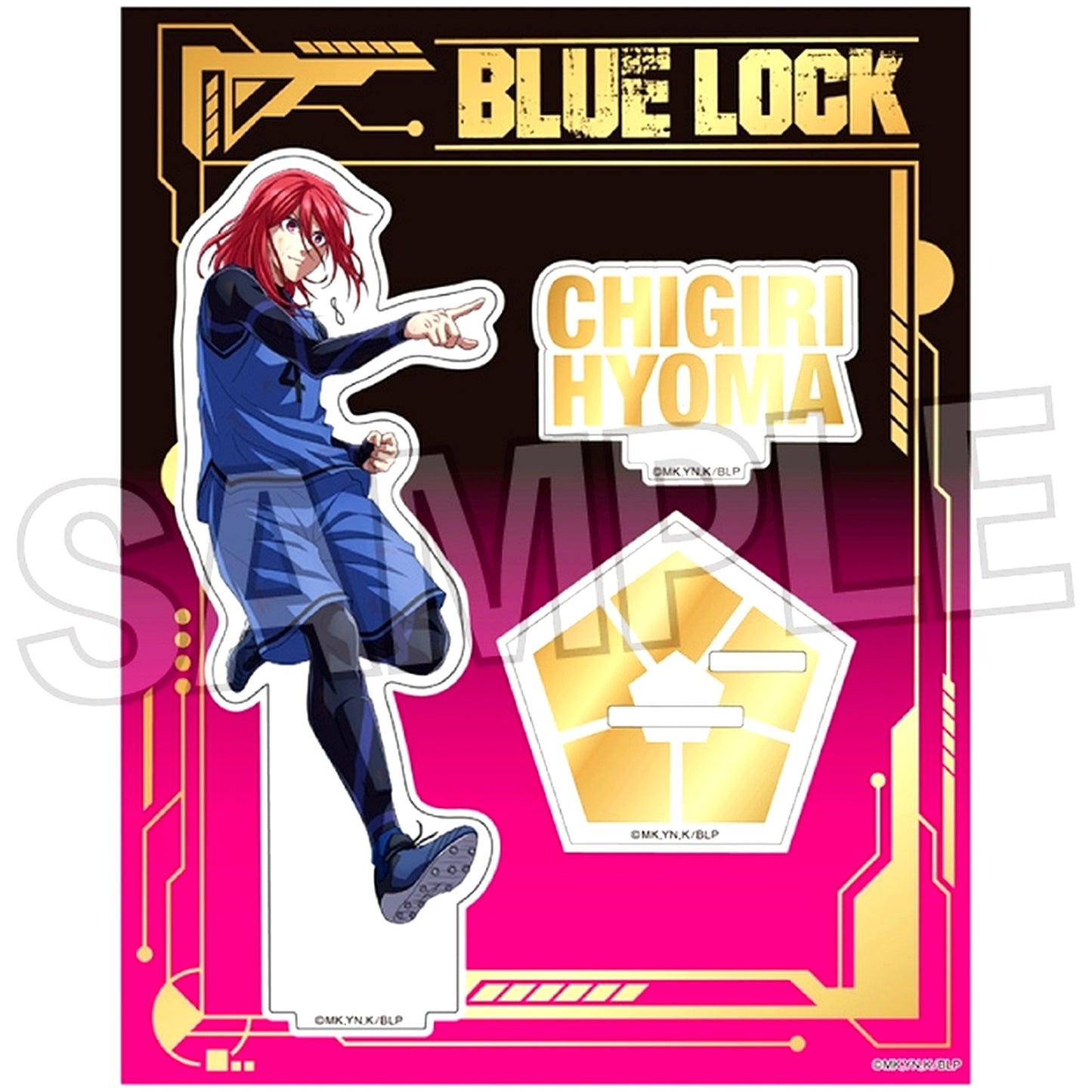 Hyoma Chigiri Blue Lock Roar!! Glitter Acrylic Stand [USED]