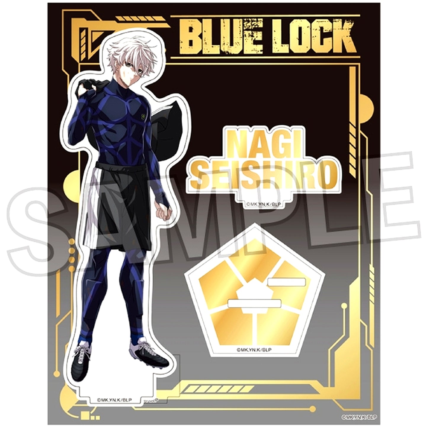 Seishiro Nagi Roar Sparkling Acrylic Stand Blue Lock [USED]