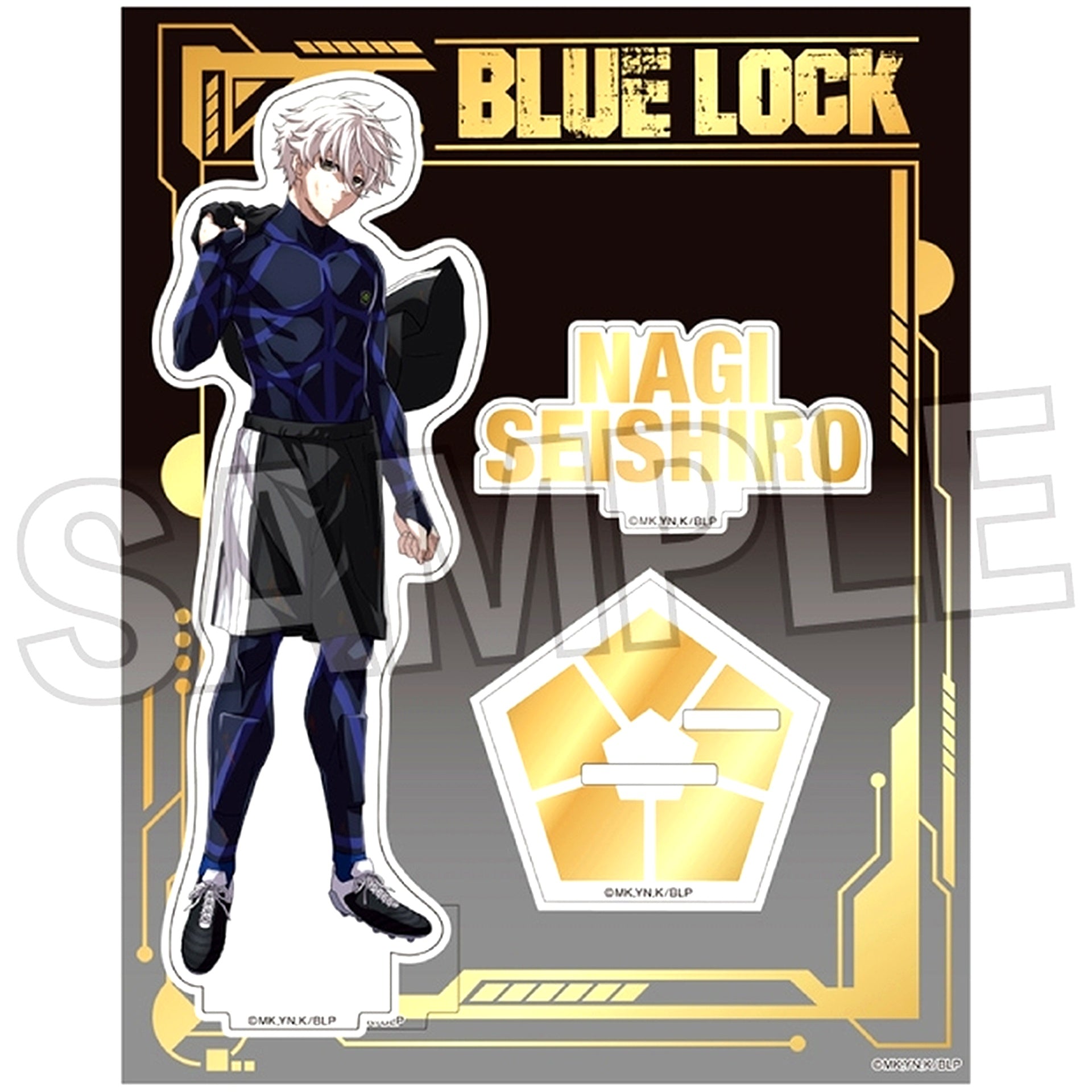 Seishiro Nagi Roar Sparkling Acrylic Stand Blue Lock [USED]
