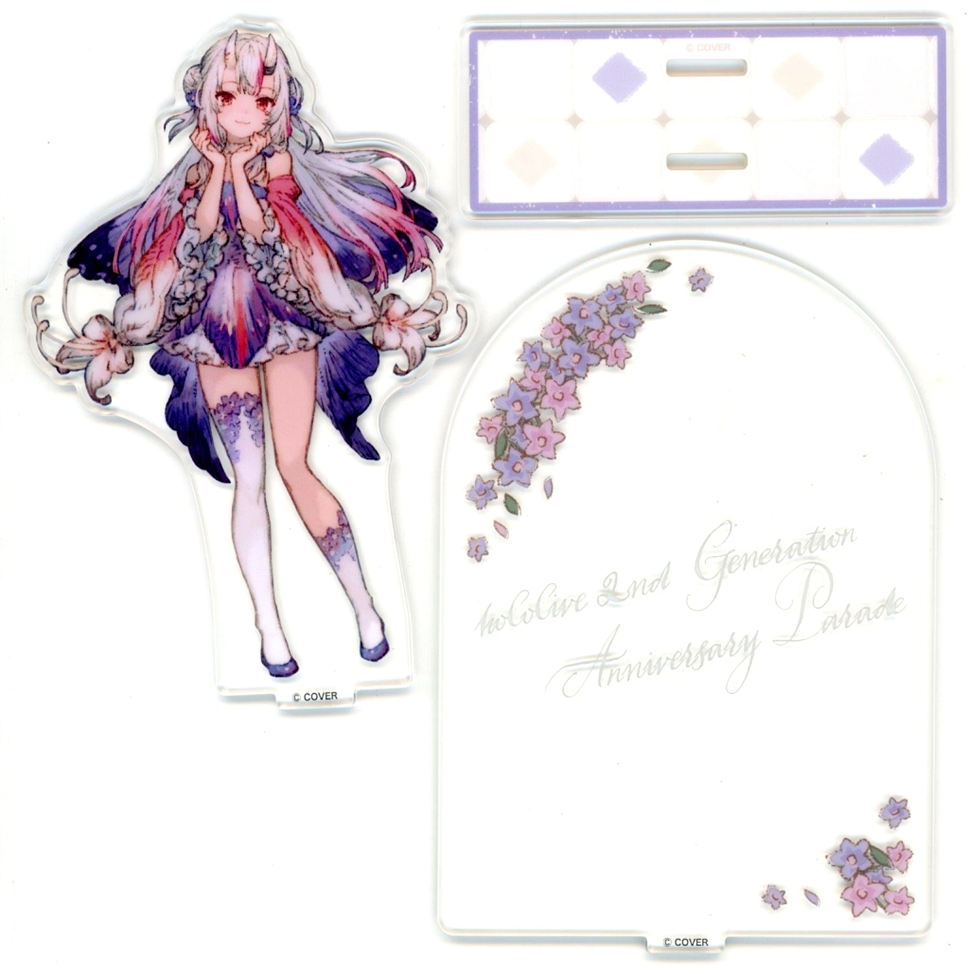 Nakiri Ayame Acrylic Stand Virtual YouTuber Hololive 2nd Generation Anniversary Parade [USED]