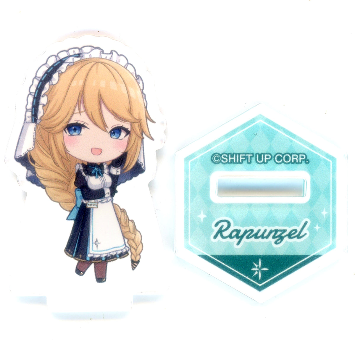 Rapunzel Goddess of Victory: Nikke x and GALLERY Collaboration Cafe Part 3 Trading Acrylic Stand Mini Character [USED]