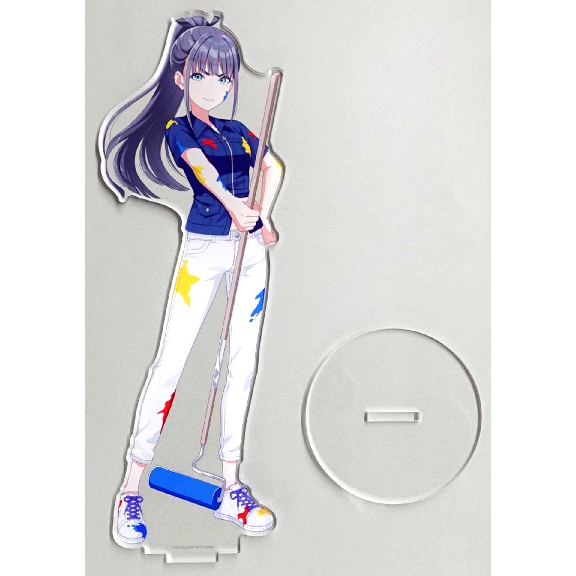 Tsubame Amaya Painter Style Slightly Large Acrylic Stand Gakuen Idolmaster x Atre Akihabara [USED]