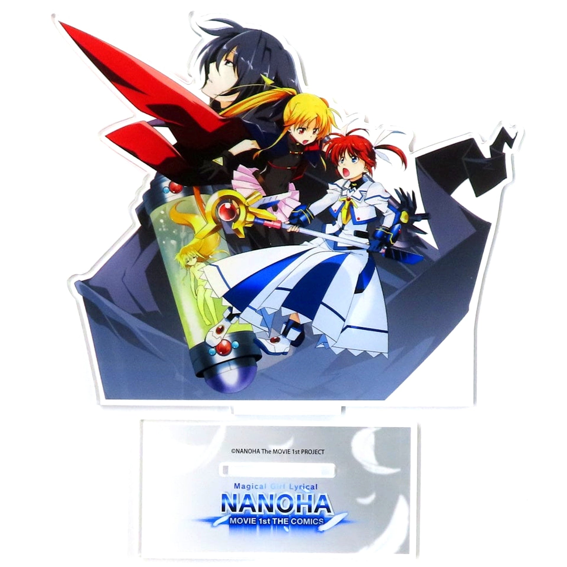 Group Original Acrylic Stand Bonus Item for Magical Girl Lyrical Nanoha MOVIE1st THE COMICS New Edition Vol.1 Gamers Limited Edition Single Item [USED]