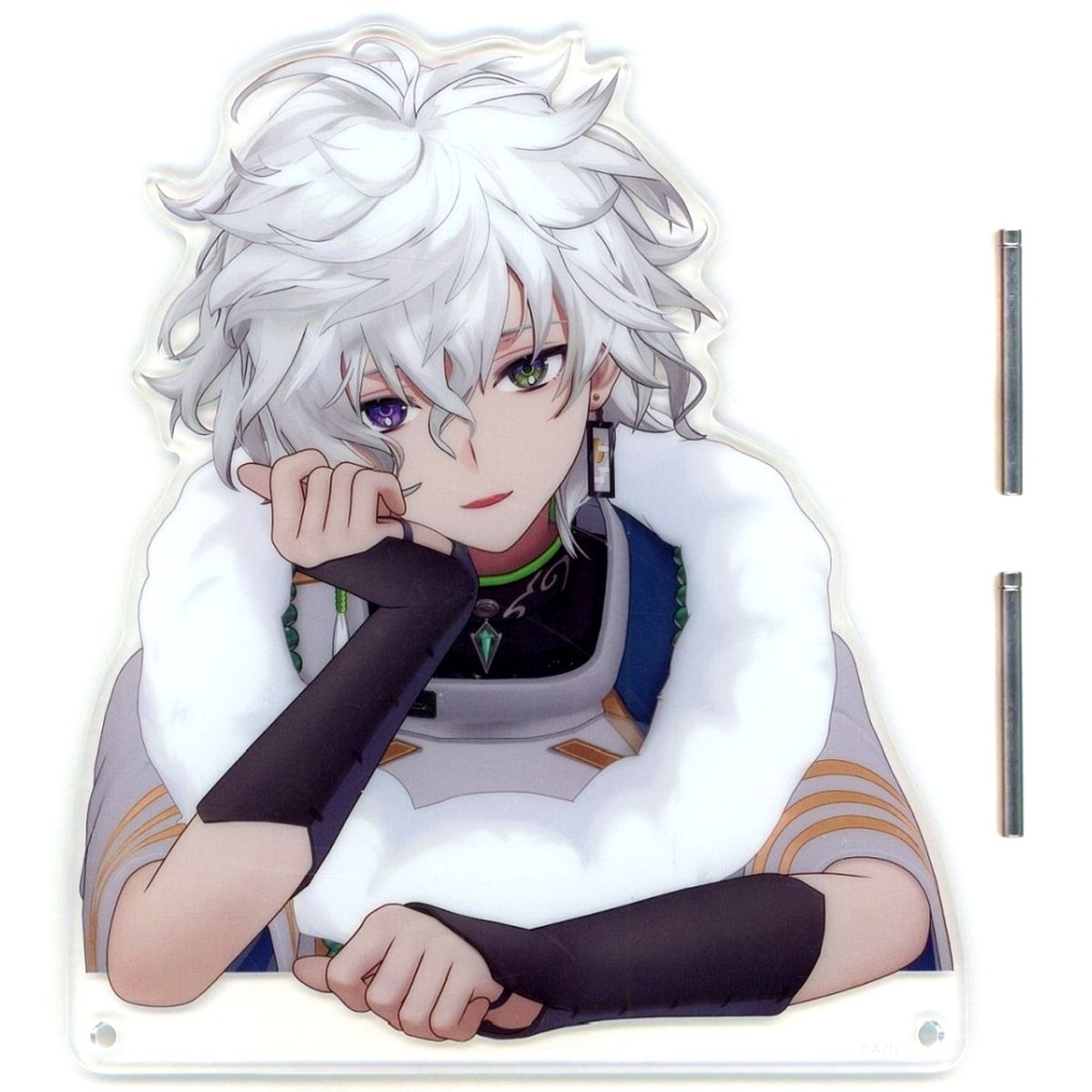 Murakumo Kagetsu Die-Cut Visual Panel Virtual YouTuber Nijisanji Dytica 3rd Anniv [USED]