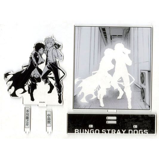 Ryunosuke Akutagawa & Atsushi Nakajima B Bungo Stray Dogs Acrylic Diorama [USED]
