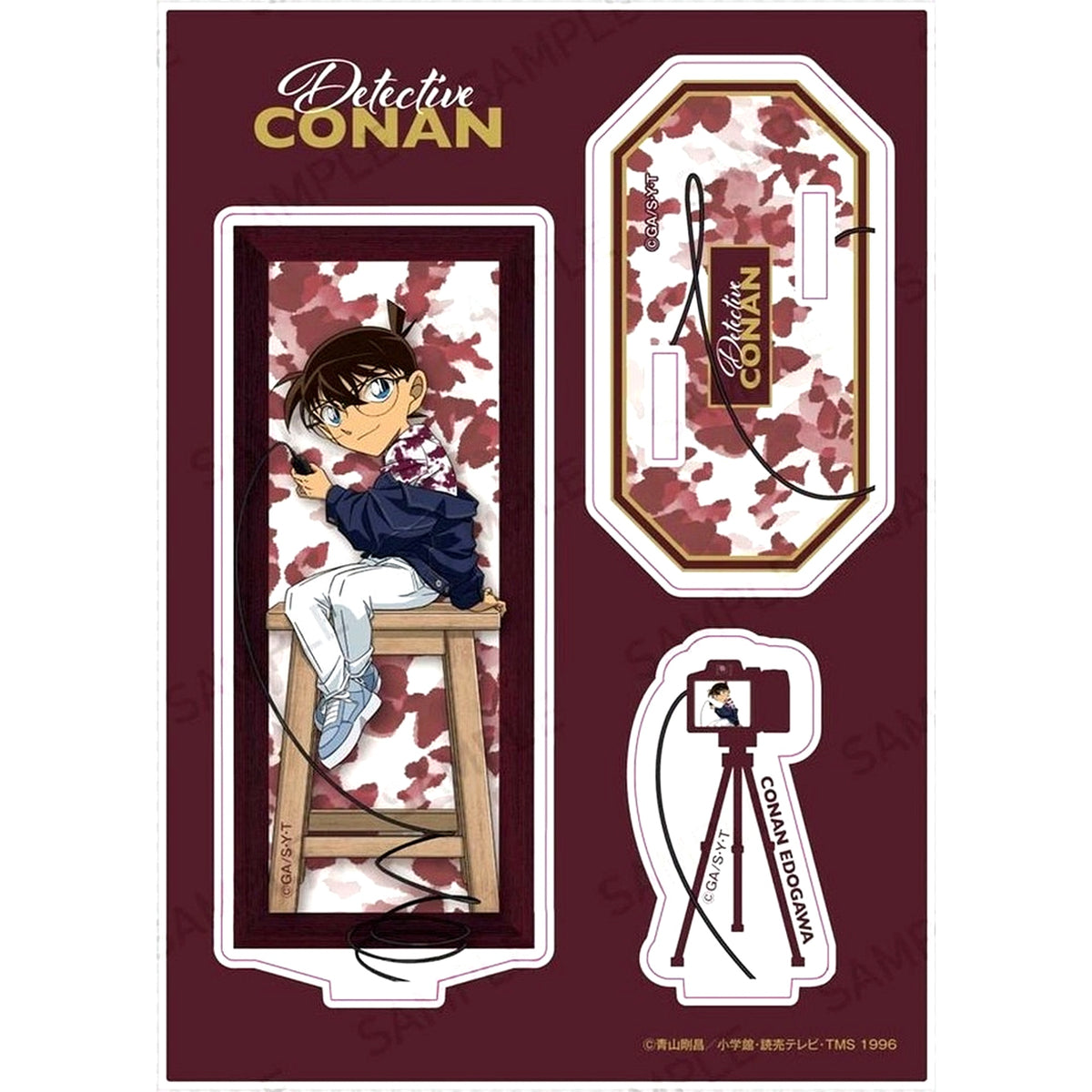 Conan Edogawa Diorama Acrylic Stand Detective Conan [USED]