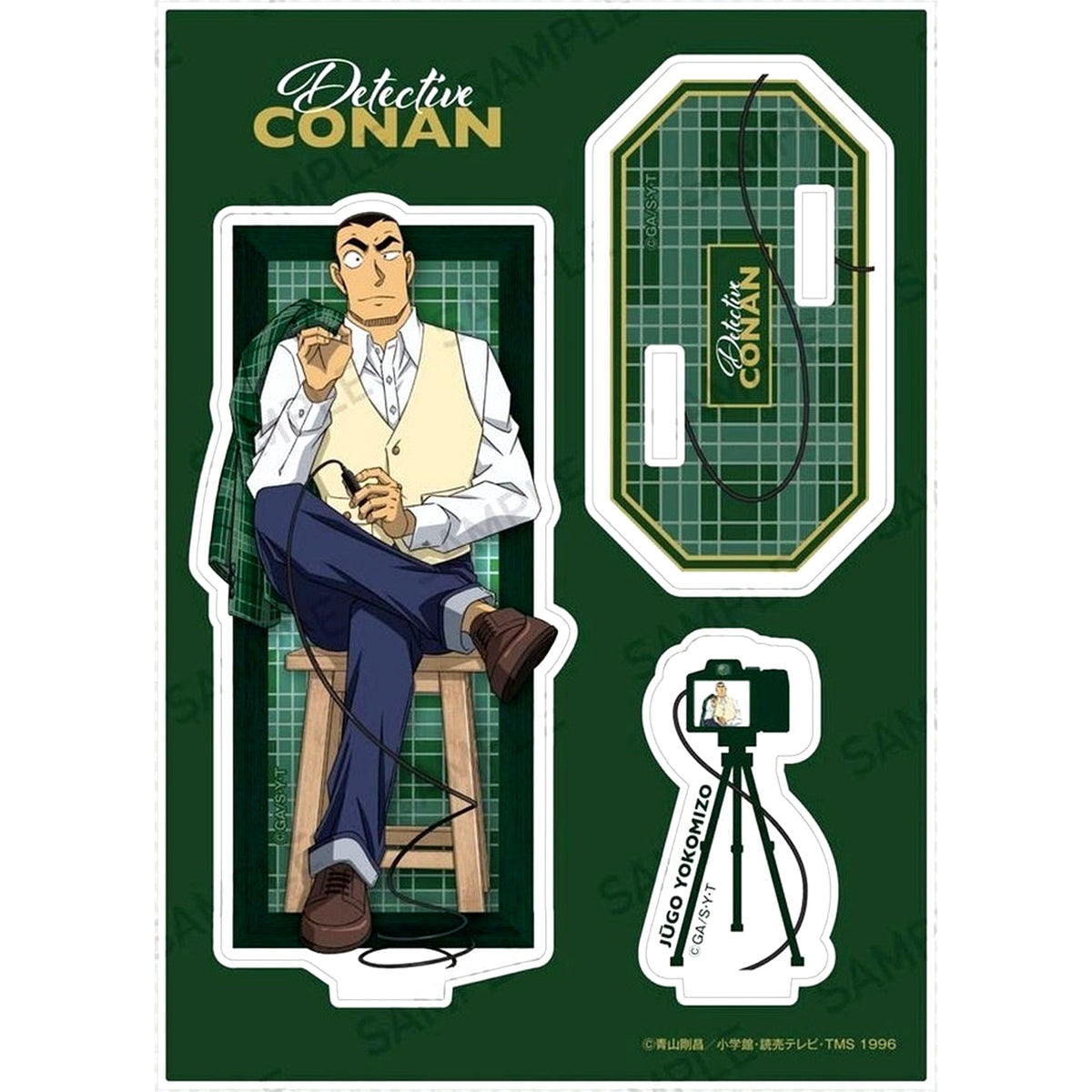 Jugo Yokomizo Diorama Acrylic Stand Detective Conan [USED]