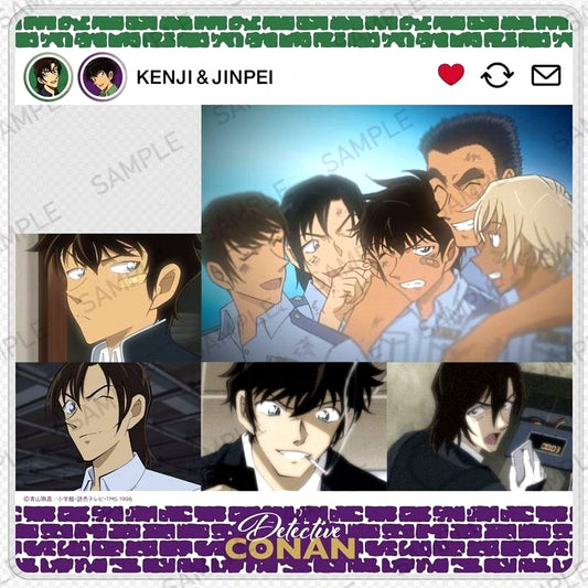 Jinpei Matsuda & Kenji Hagiwara Chara in Stand Detective Conan [USED]