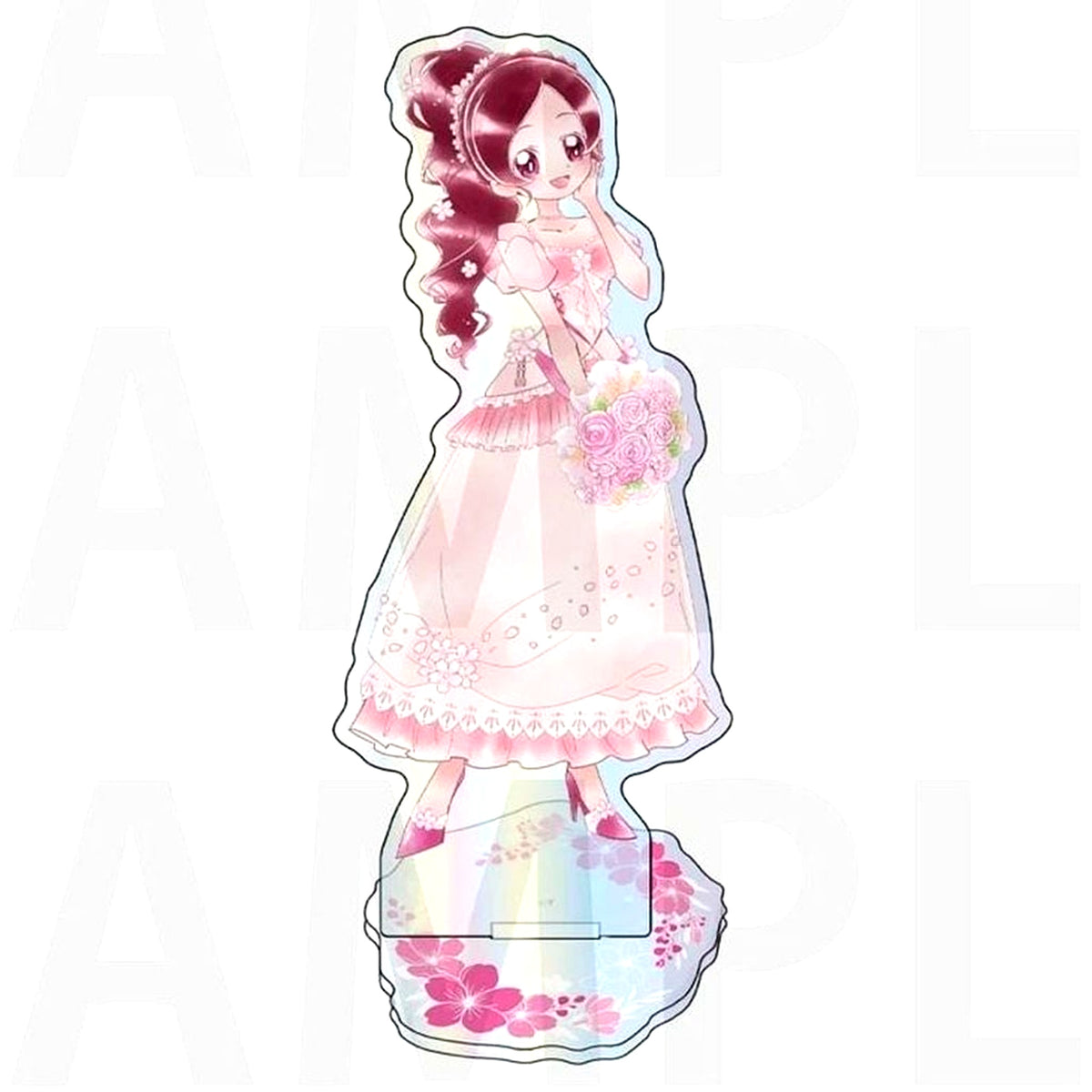 Tsubomi Hanasaki Aurora Acrylic Stand Heart Catch Pretty Cure! [USED]