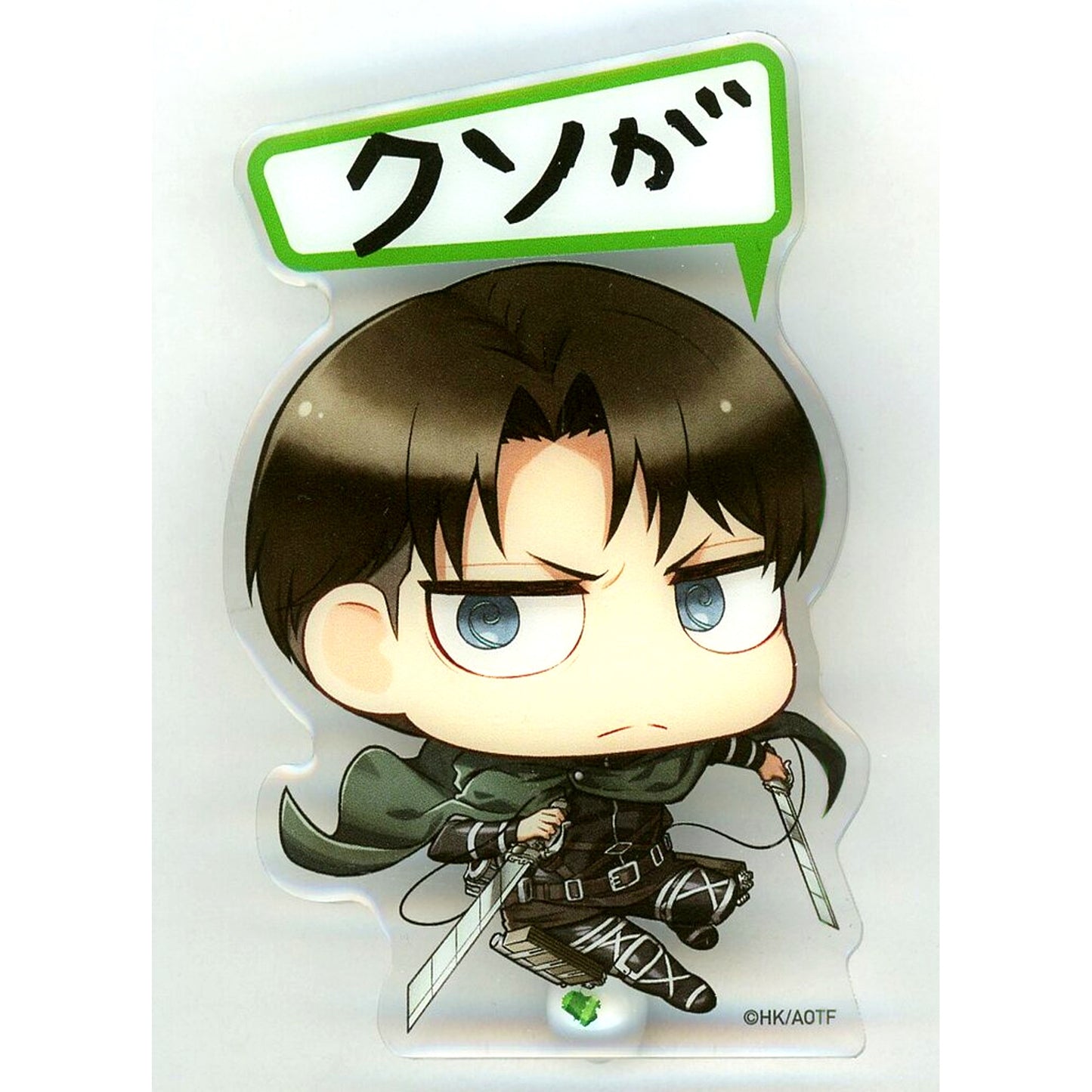 Levi Ackerman Chimi Chara Doko Sta Acrylic Stand Attack on Titan The Final Season [USED]