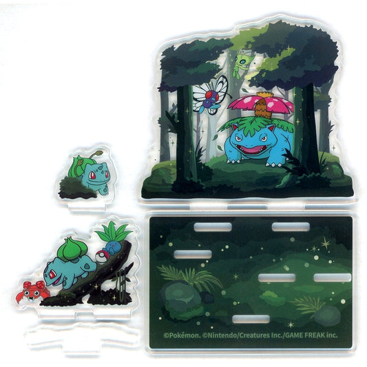 Group Venusaur Pokemon x Jeju Island Random Acrylic Stand Pokemon Jeju Edition Korea Limited [USED]