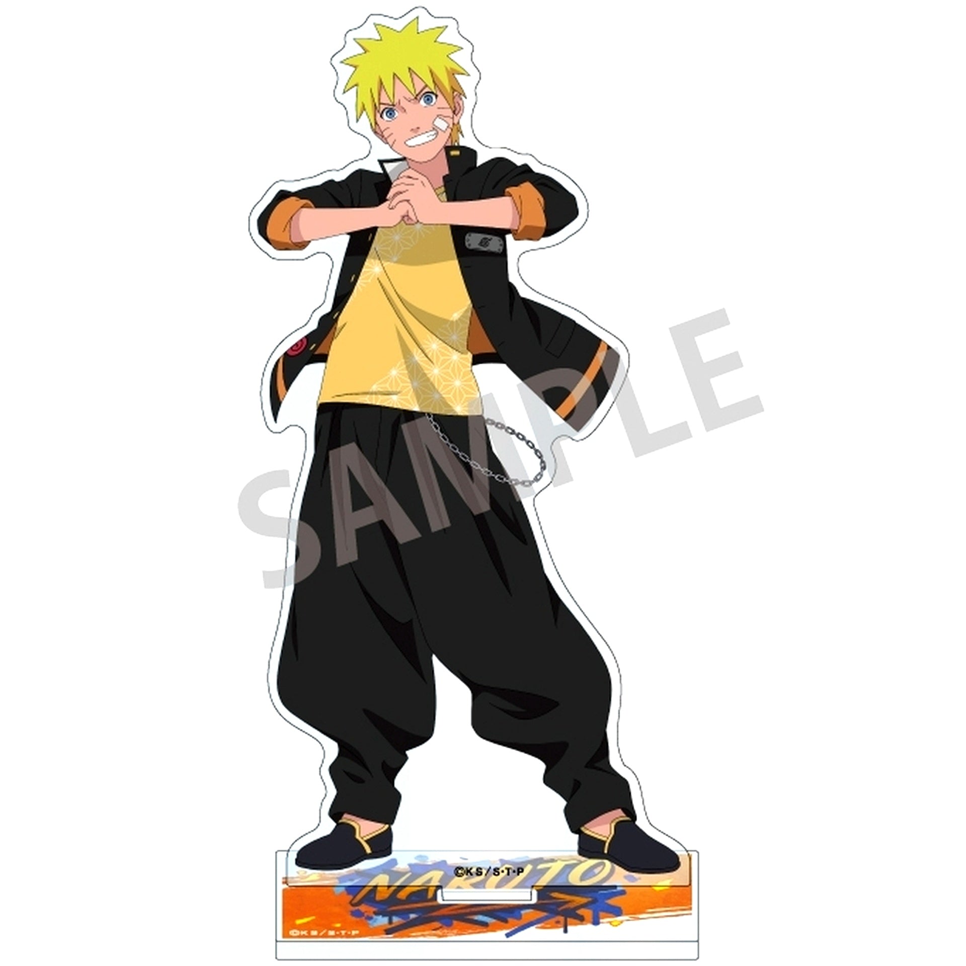 Naruto Uzumaki Academy Acrylic Stand Naruto Shippuden [USED]