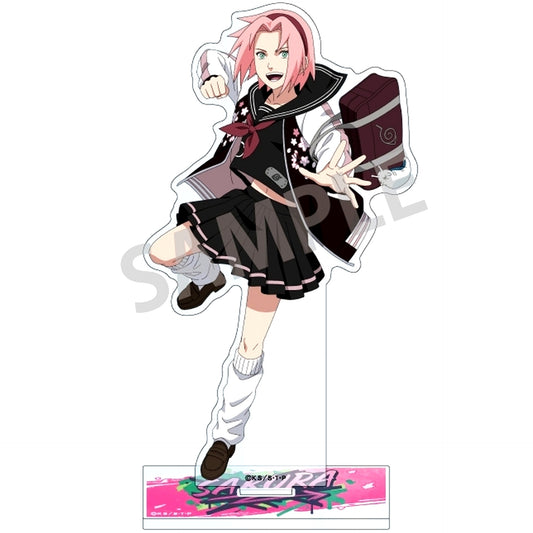 Sakura Haruno Academy Acrylic Stand Naruto Shippuden [USED]