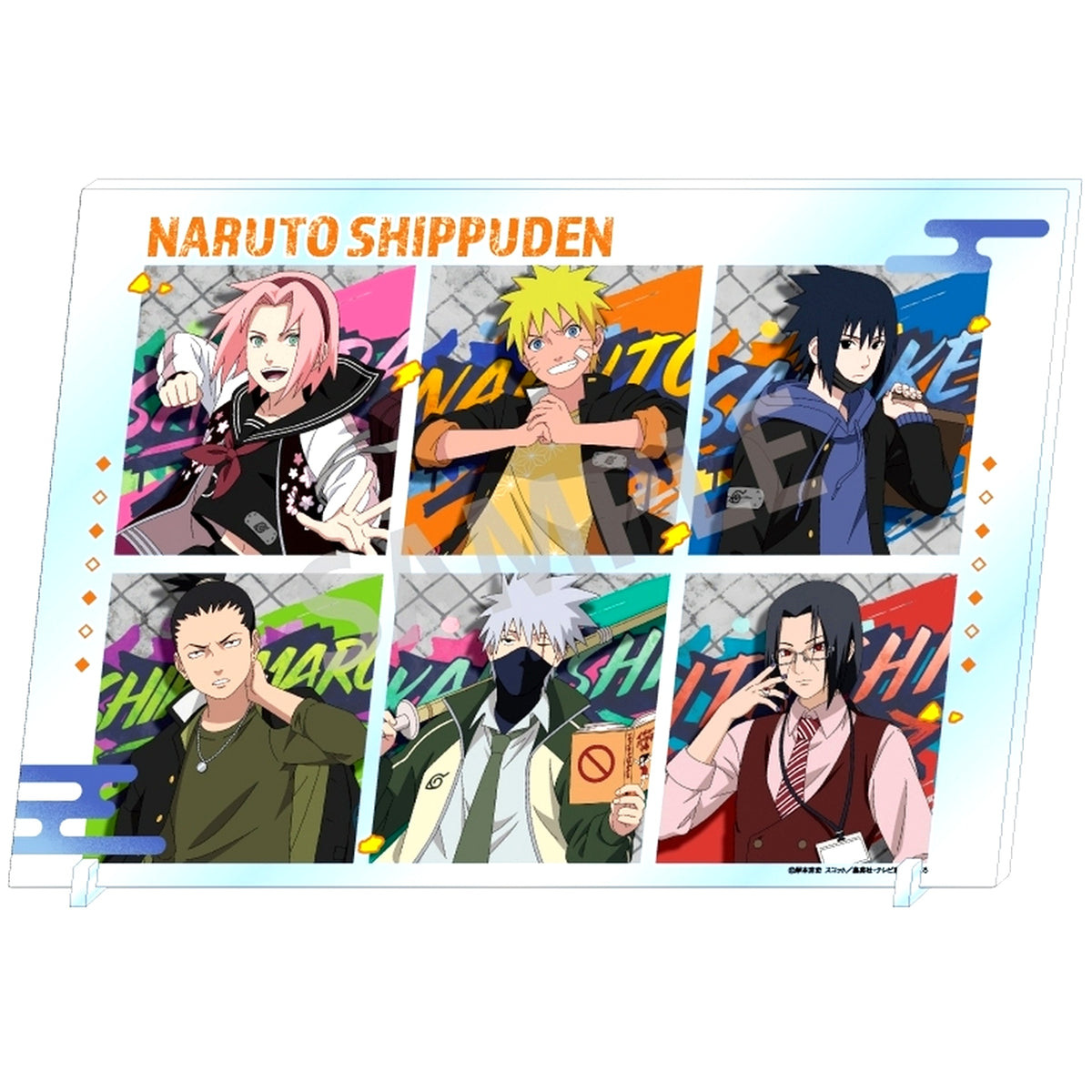 Group Academy A4 Acrylic Panel Naruto: Shippuden [USED]