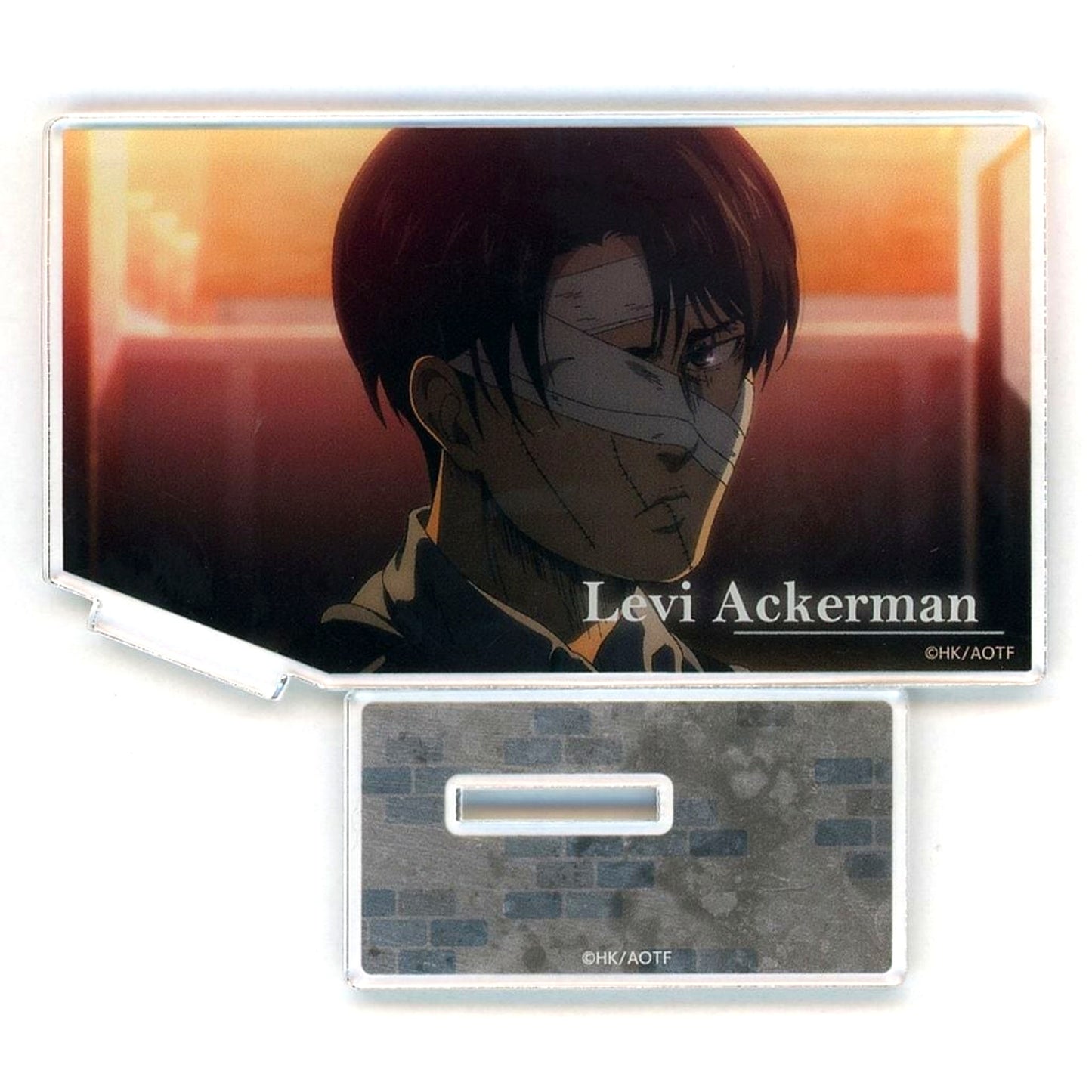 Levi Ackerman favorite series Diagonal Acrylic Stand Plate Attack on Titan The Final Season [USED]