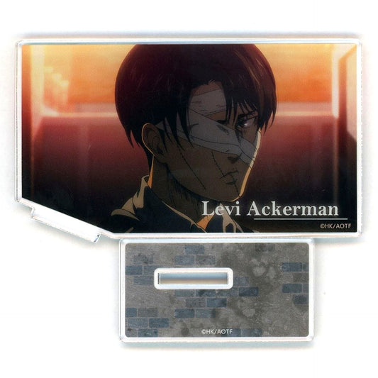 Levi Ackerman favorite series Diagonal Acrylic Stand Plate Attack on Titan The Final Season [USED]