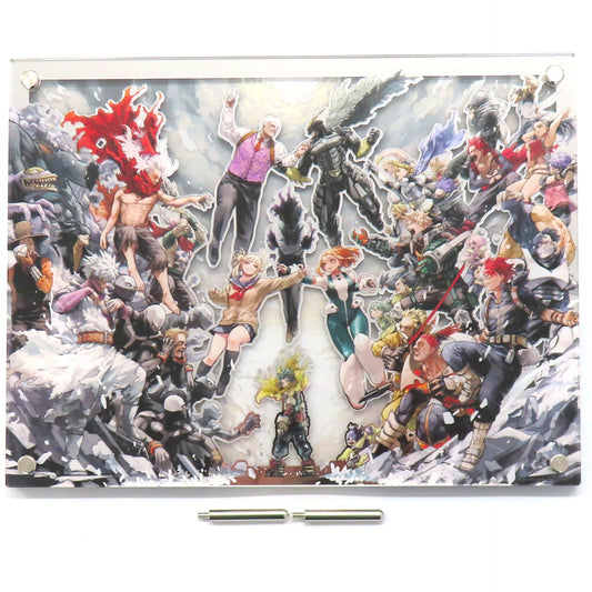 Key Visual Dramatic Diorama Panel Kohei Horikoshi My Hero Academia Original Art Exhibition Made-to-Order Limited [USED]