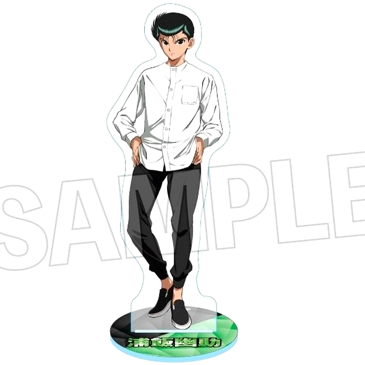 Yusuke Urameshi Yu Yu Hakusho Acrylic Stand Monochrome Style [USED]