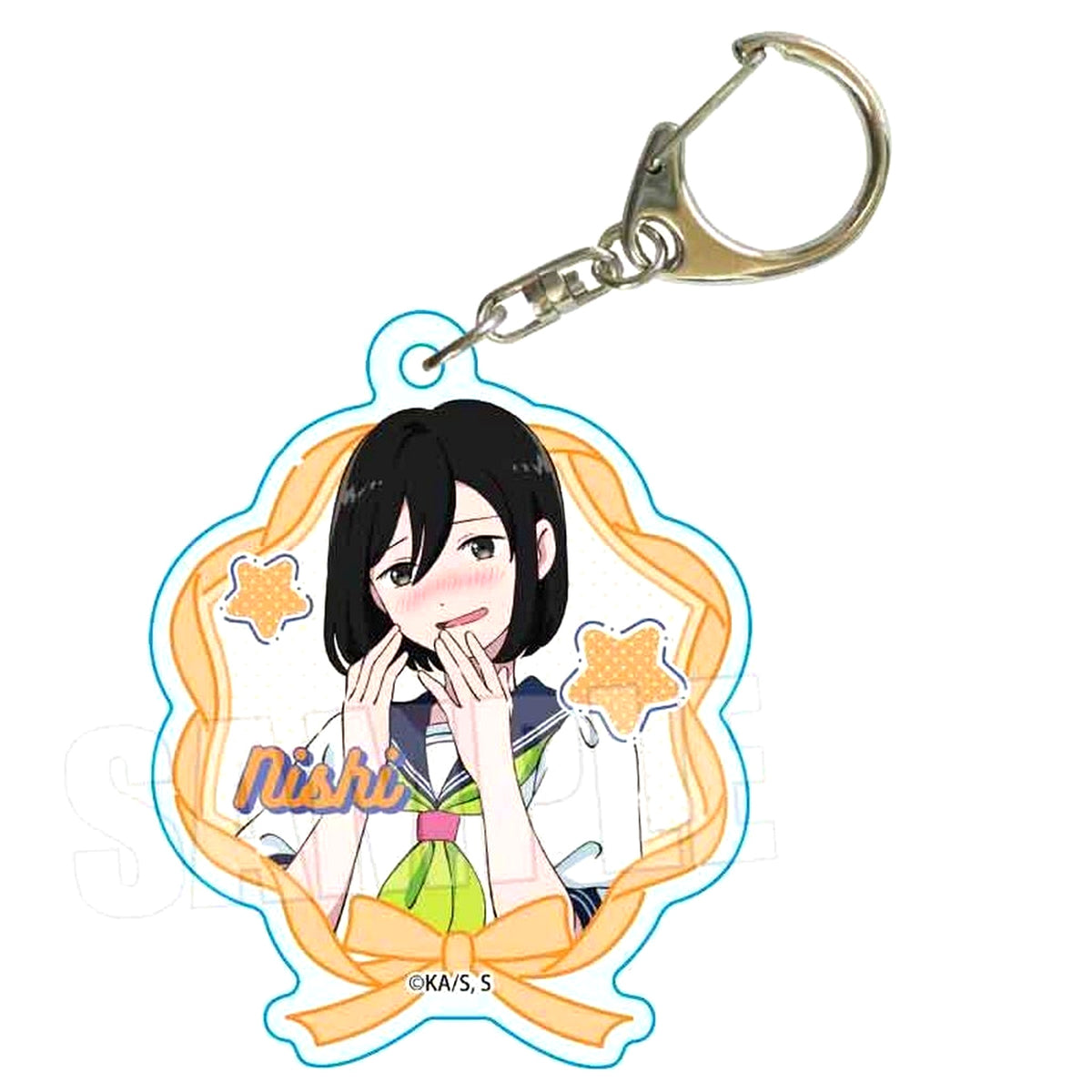 Natsumi Nishi You and I Are Polar Opposites TV Anime Acrylic Keychain [USED]