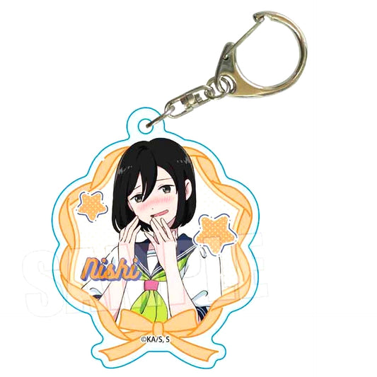 Natsumi Nishi You and I Are Polar Opposites TV Anime Acrylic Keychain [USED]