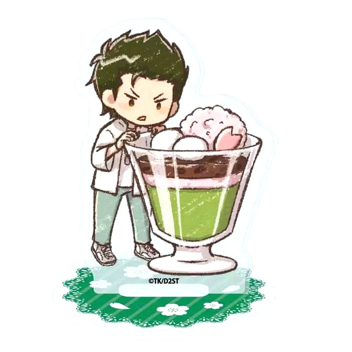 Yoichi Kuramochi Ace of Diamond Act II: Second Season Acrylic Petit Stand Sweets Ver. Illustration [USED]