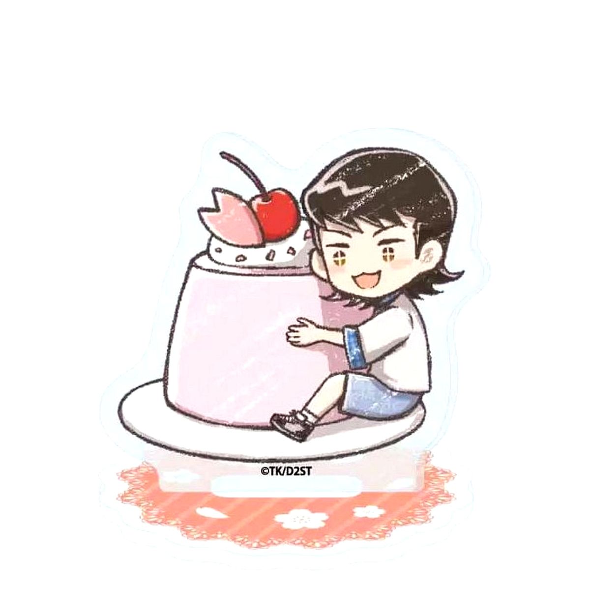 Norifumi Kawakami Ace of Diamond Act II: Second Season Acrylic Petit Stand Sweets Ver. Illustration [USED]