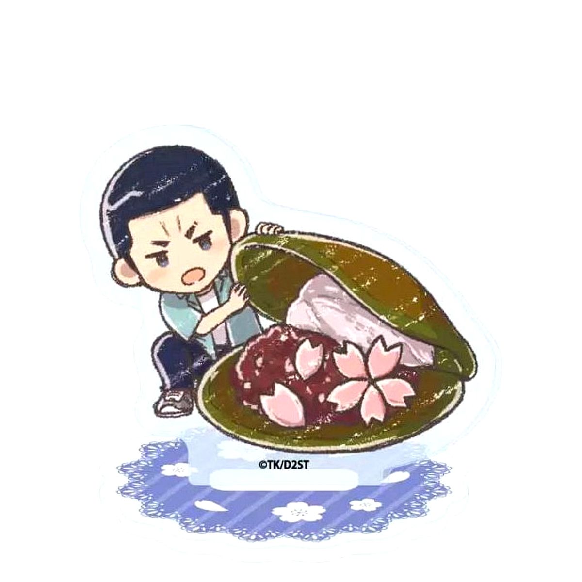 Masashi Yuki Ace of Diamond Act II: Second Season Acrylic Petit Stand Sweets Ver. Illustration [USED]