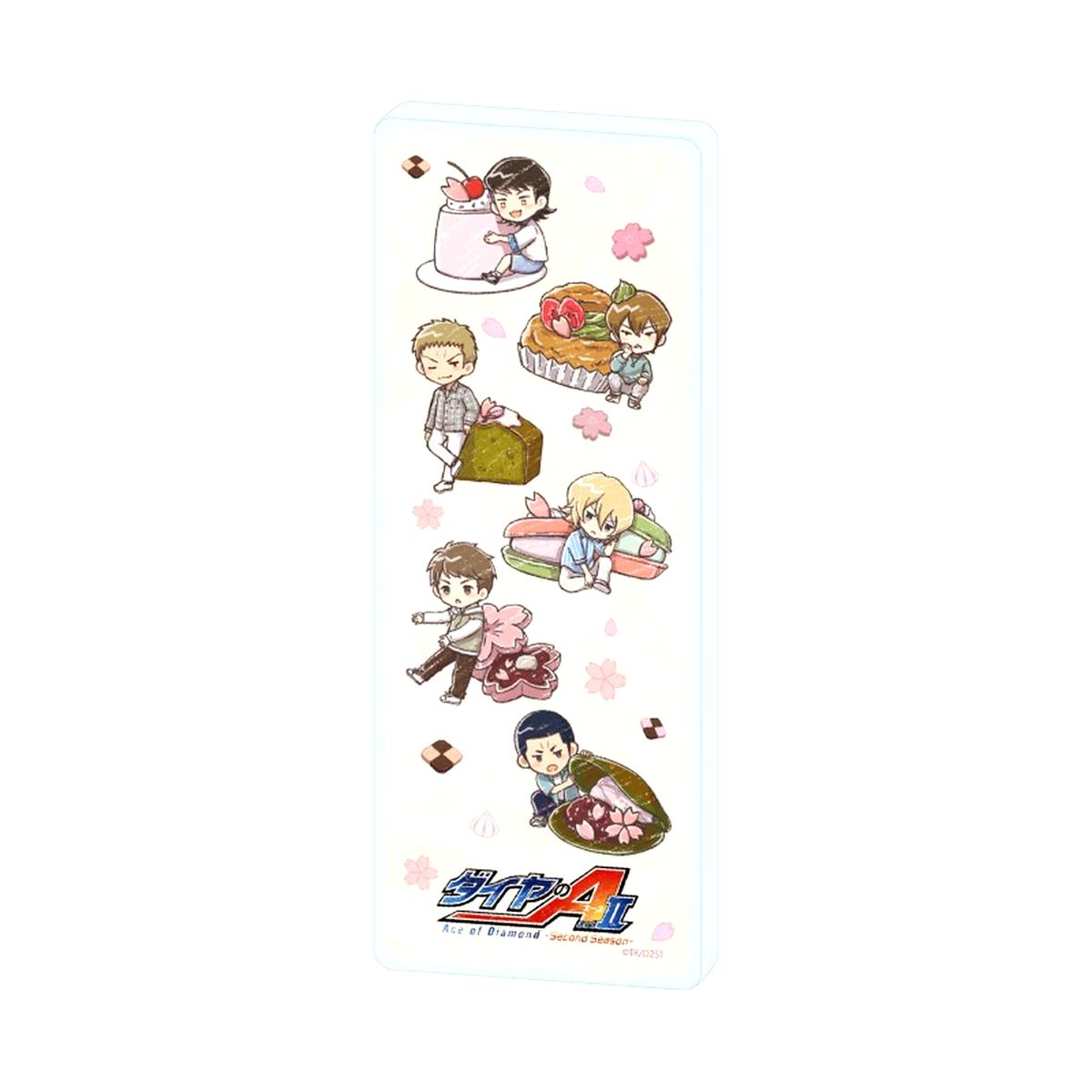 Pattern B Sweets Ver. Graph Art Illustration Mini Acrylic Block TV Anime Ace of Diamond Act II: Second Season [USED]