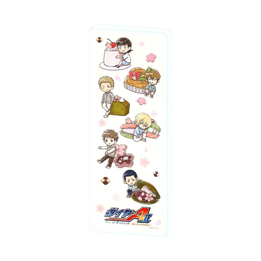 Pattern B Sweets Ver. Graph Art Illustration Mini Acrylic Block TV Anime Ace of Diamond Act II: Second Season [USED]
