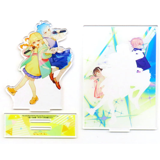 Group Original Acrylic Stand Bundle Bonus for Comics Gakuen Idolmaster GOLD RUSH Vol. 6 Gamers Limited Edition [USED]