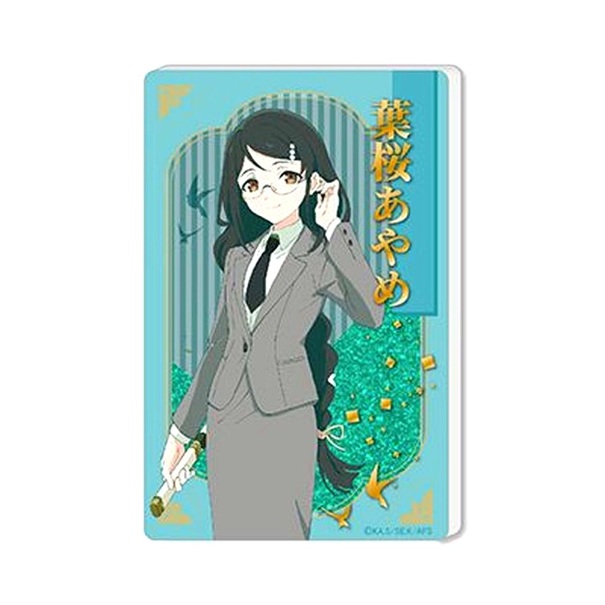 Ayame Hazakura Dance of Spring Glitter Acrylic Block Vol.1 Agents of the Four Seasons [USED]