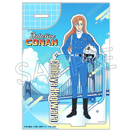 Chihaya Hagiwara Newtro Pop Acrylic Stand Detective Conan [USED]