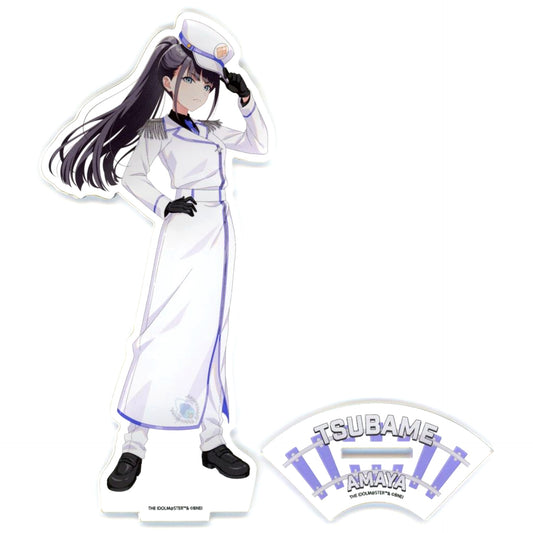 No. 76 Tsubame Amaya Station Attendant Costume Ver. Illustration Acrylic Stand Gakuen iDOLM@STER HATSUBOSHI GAKUEN Terminal in Tokyo Character Street Ichiban Plaza [USED]