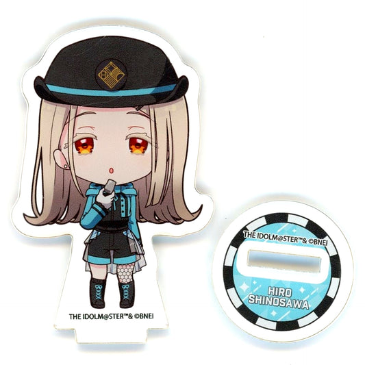 Hiro Shinosawa Gakuen Idolmaster Hatsuboshi Gakuen Terminal in Tokyo Character Street Ichiban Plaza Acrylic Petit Stand 06 Station Attendant Style Costume Ver. Chibi Illustration [USED]