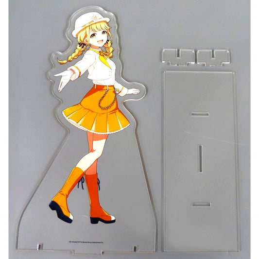 Kotone Fujita Station Staff Costume Ver. Illustration Large Acrylic Panel Gakuen iDOLM@STER HATSUBOSHI GAKUEN Terminal in Tokyo Character Street Ichiban Plaza [USED]
