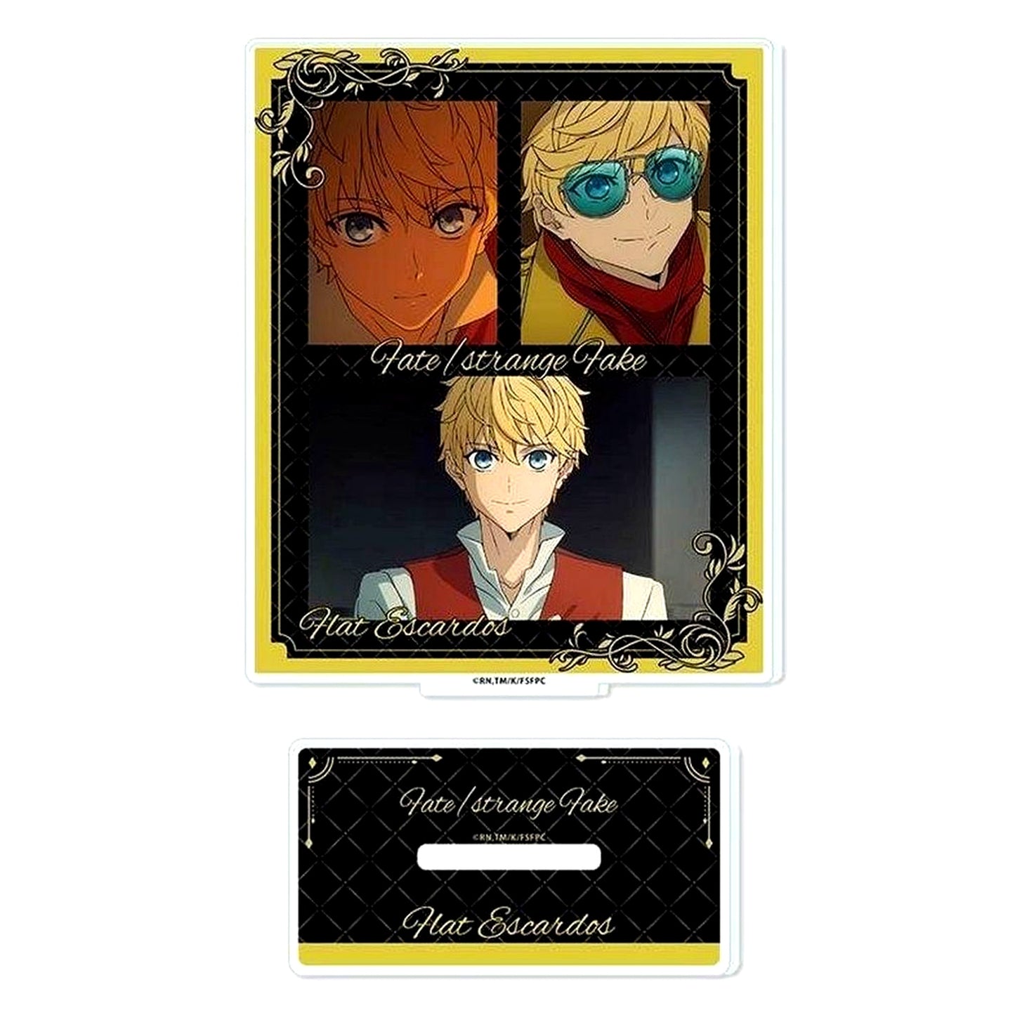 Flat Escardos Design 08 Acrylic Stand TV Anime Fate/strange Fake [USED]