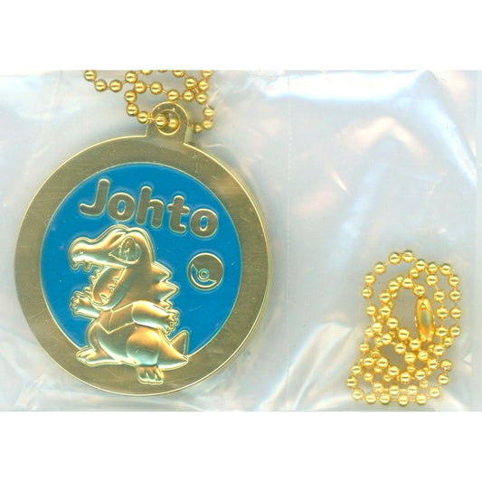 Totodile 30th Anniversary J Prize Ichiban Kuji Pokemon 30th Anniversary Vol. 1 Metal Charm [USED]