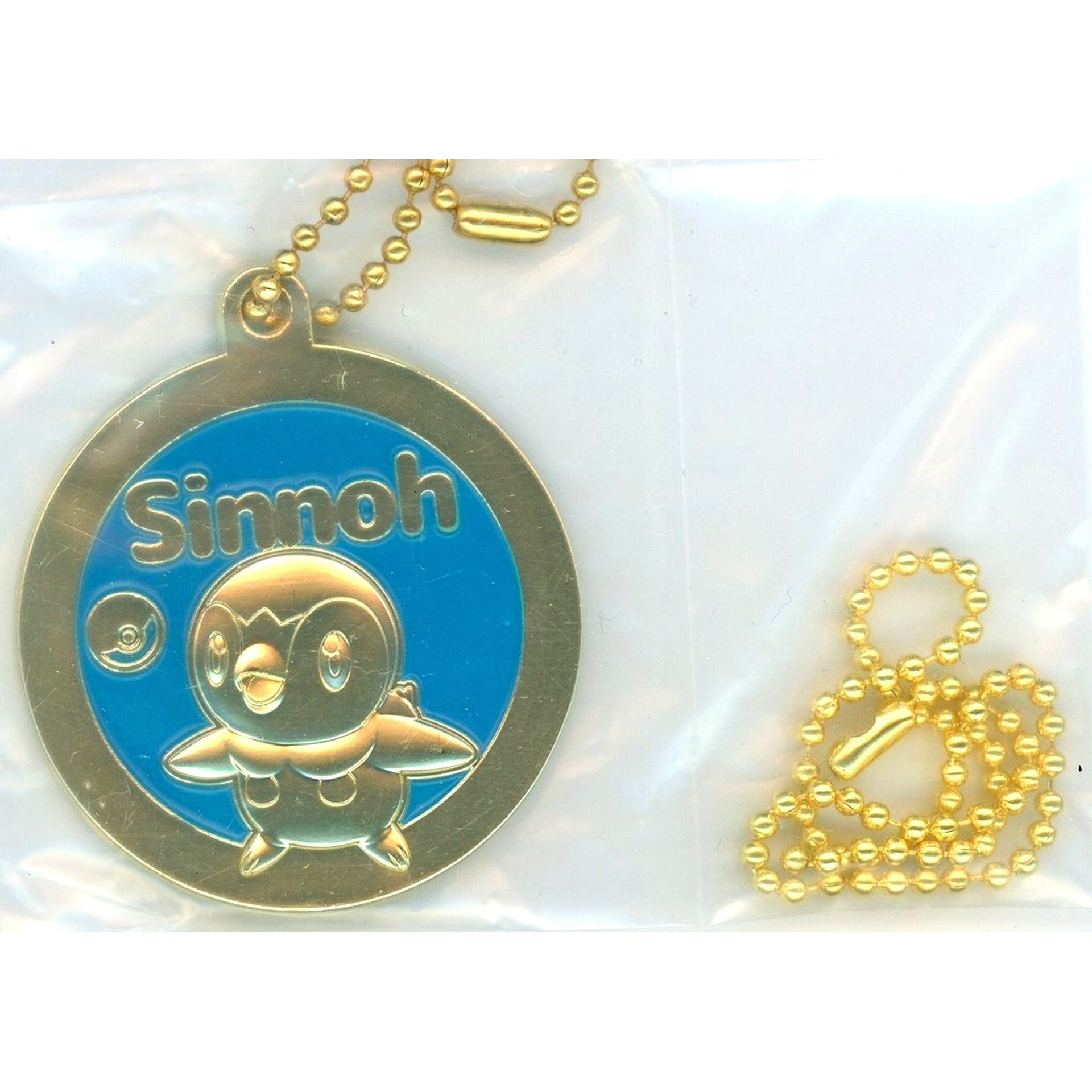 Piplup 30th Anniversary J Prize Ichiban Kuji Pokemon 30th Anniversary Vol. 1 Metal Charm [USED]
